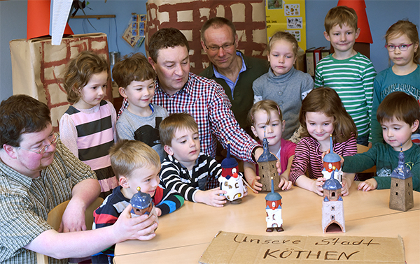 Stadttürme für die Kindergarten Kinder