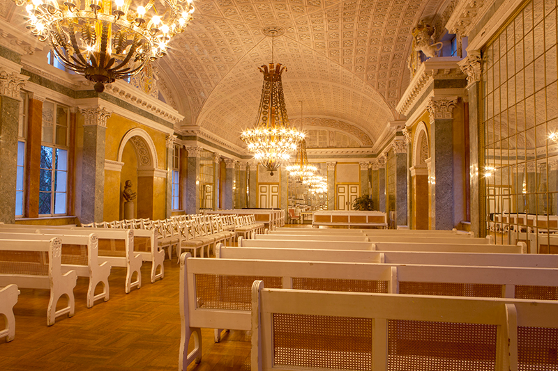 Spiegelsaal im Schloss Köthen